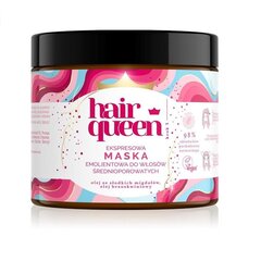 Plaukų kaukė Hair Queen, 400 ml kaina ir informacija | Priemonės plaukų stiprinimui | pigu.lt