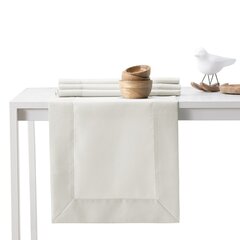 DecoKing staltiesė Pure, kreminė, 40x250 cm kaina ir informacija | Staltiesės, servetėlės | pigu.lt