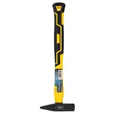 Machinist Hammer Deli Tools EDL442003, 0.3kg (yellow) цена и информация | Механические инструменты | pigu.lt