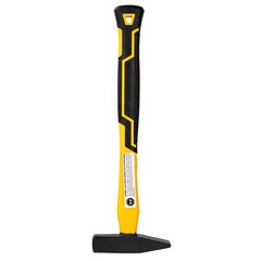 Machinist Hammer Deli Tools EDL442003, 0.3kg (yellow) цена и информация | Механические инструменты | pigu.lt