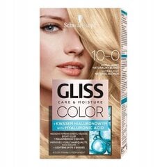Plaukų dažai Schwarzkopf Gliss Color 10-0 kaina ir informacija | Plaukų dažai | pigu.lt