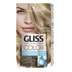 Plaukų dažai Schwarzkopf Gliss Color 9-16 kaina ir informacija | Plaukų dažai | pigu.lt