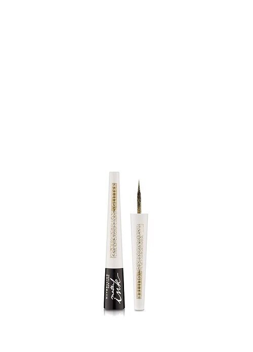 Maybelline Eyeliner Master Ink Glitter Black Gold, akių pieštukas. kaina ir informacija | Akių šešėliai, pieštukai, blakstienų tušai, serumai | pigu.lt