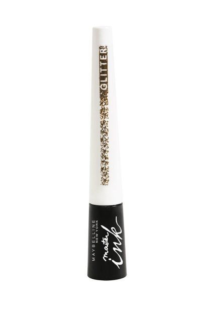 Maybelline Eyeliner Master Ink Glitter Black Gold, akių pieštukas. kaina ir informacija | Akių šešėliai, pieštukai, blakstienų tušai, serumai | pigu.lt