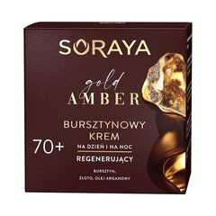 Veido kremas Soraya Gold Amber 70+, 50 ml kaina ir informacija | Veido kremai | pigu.lt