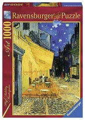 Ravensburger - Puzzle 1000 Van Gough Cafe At Night цена и информация | Пазлы | pigu.lt