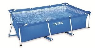 Каркасный бассейн Intex Family Frame, без фильтра, 220x150x60 см цена и информация | Бассейны | pigu.lt