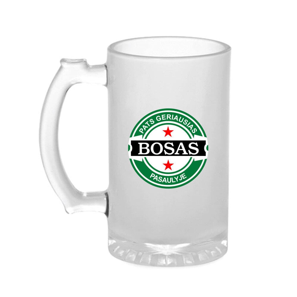 Bokalas „Pats geriausias Bosas pasaulyje“ kaina ir informacija | Originalūs puodeliai | pigu.lt