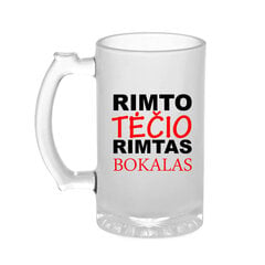 Bokalas „RIMTO TĖČIO RIMTAS BOKALAS“ цена и информация | Оригинальные кружки | pigu.lt