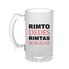 Bokalas „RIMTO DĖDĖS RIMTAS REIKALAS“ kaina ir informacija | Originalūs puodeliai | pigu.lt