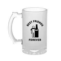 Bokalas „BEST FRIENDS FOREVER“ kaina ir informacija | Originalūs puodeliai | pigu.lt
