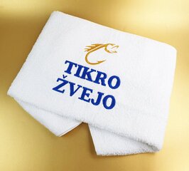 Siuvinėtas rankšluostis „Tikro žvejo“ kaina ir informacija | Kitos originalios dovanos | pigu.lt