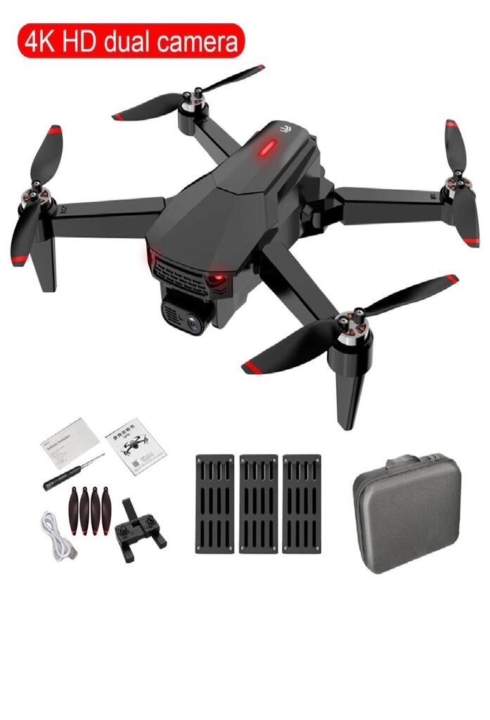 S9 35 min. kameros dronai 4K kaina ir informacija | Dronai | pigu.lt
