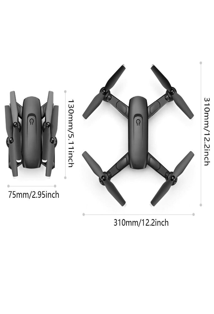 F6 GPS 4K FPV kaina ir informacija | Dronai | pigu.lt