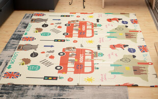 Dvipusis edukacinis kilimėlis, 200 x 180 cm kaina ir informacija | Žaislai kūdikiams | pigu.lt