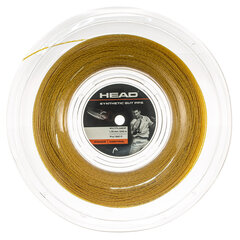 Head Synthetic Gut 17 Tennis String Reel (Gold) цена и информация | Товары для большого тенниса | pigu.lt