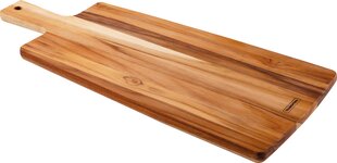 Tramontina pjaustymo lentelė, 48x19x1,8 cm, tikmedžio mediena kaina ir informacija | Pjaustymo lentelės | pigu.lt