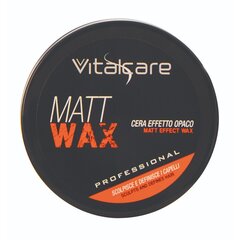 Matinis plaukų vaškas Vitalcare Matt Wax, 100 ml kaina ir informacija | Plaukų formavimo priemonės | pigu.lt