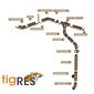 Plieninis Latakas Tigres Grafito, 3m (125mm) kaina ir informacija | Lietaus nuleidimo sistemos | pigu.lt