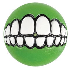 Rogz Grinz Lime žalias kamuoliukas, 64mm kaina ir informacija | Žaislai šunims | pigu.lt