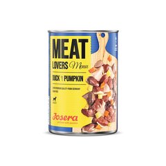 Josera Meatlovers Menu с уткой и тыквой, 6х400 г цена и информация | Консервы для собак | pigu.lt