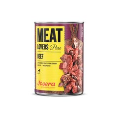 Josera Meatlovers Pure su jautiena, 6x400 g kaina ir informacija | Konservai šunims | pigu.lt