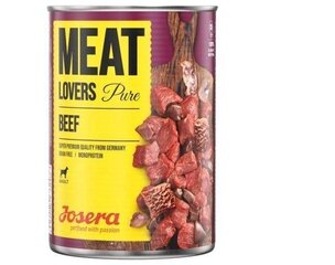 Josera Meatlovers Pure с говядиной, 6x800 г цена и информация | Консервы для собак | pigu.lt