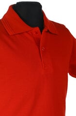 Polo marškinėliai trumpomis rankovėmis, raudoni kaina ir informacija | Marškinėliai berniukams | pigu.lt