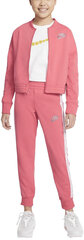 Cпортивный костюм Nike G Nsw Trk Suit Tricot CU8374 603/L, кораллового цвета цена и информация | Комплекты для девочек | pigu.lt