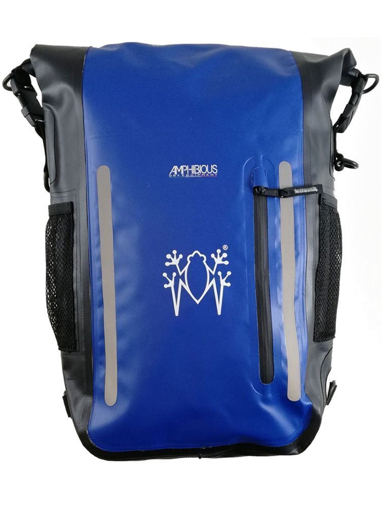 Kuprinė/krepšys Amphibious Atom-Blue kaina ir informacija | Vandeniui atsparūs maišai, apsiaustai nuo lietaus | pigu.lt