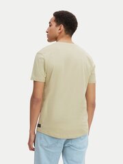 Marškinėliai vyrams Tom Tailor Denim, smėlio spalvos kaina ir informacija | Vyriški marškinėliai | pigu.lt