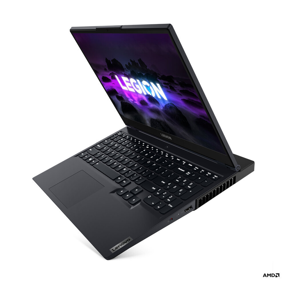 Lenovo Legion 5 15ACH6H Ryzen 7 5800H 15.6" FHD IPS 300nits AG 165Hz 16GB DDR4 3200 SSD512 GeForce RTX 3060 6GB LAN NoOS kaina ir informacija | Nešiojami kompiuteriai | pigu.lt