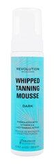 Savaiminio įdegio putos Makeup Revolution London Whipped, 200 ml, Dark kaina ir informacija | Savaiminio įdegio kremai | pigu.lt