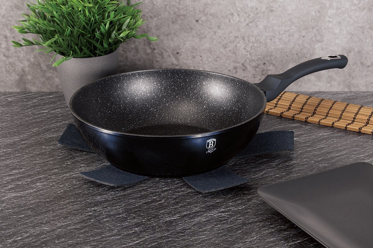 Berlinger Haus Wok keptuvė BH-6114, 30 cm цена и информация | Keptuvės | pigu.lt