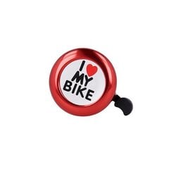 RoGer I love my bike Велосипедный звонок цена и информация | Звонки, сигналы на велосипед | pigu.lt