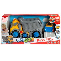 Машинка-самосвал Kiddy GO, 18 месяцев, цена и информация | Игрушки для мальчиков | pigu.lt
