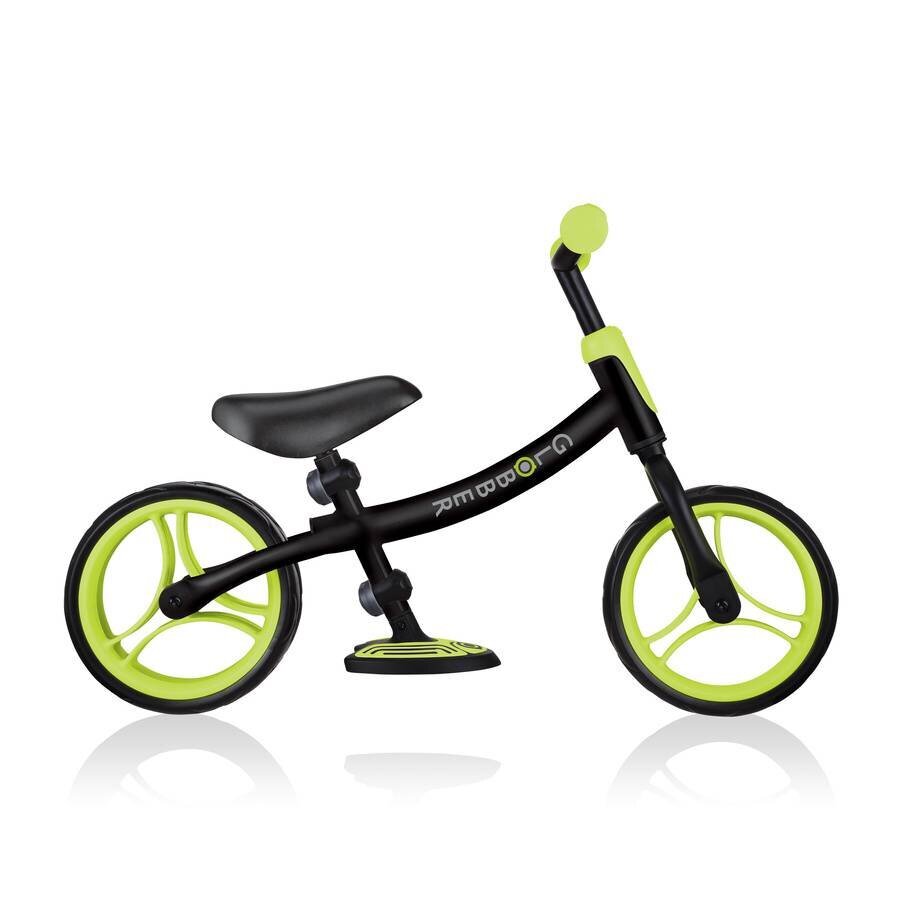 Balansinis dviratukas Globber Go Bike Duo Lime green цена и информация | Balansiniai dviratukai | pigu.lt