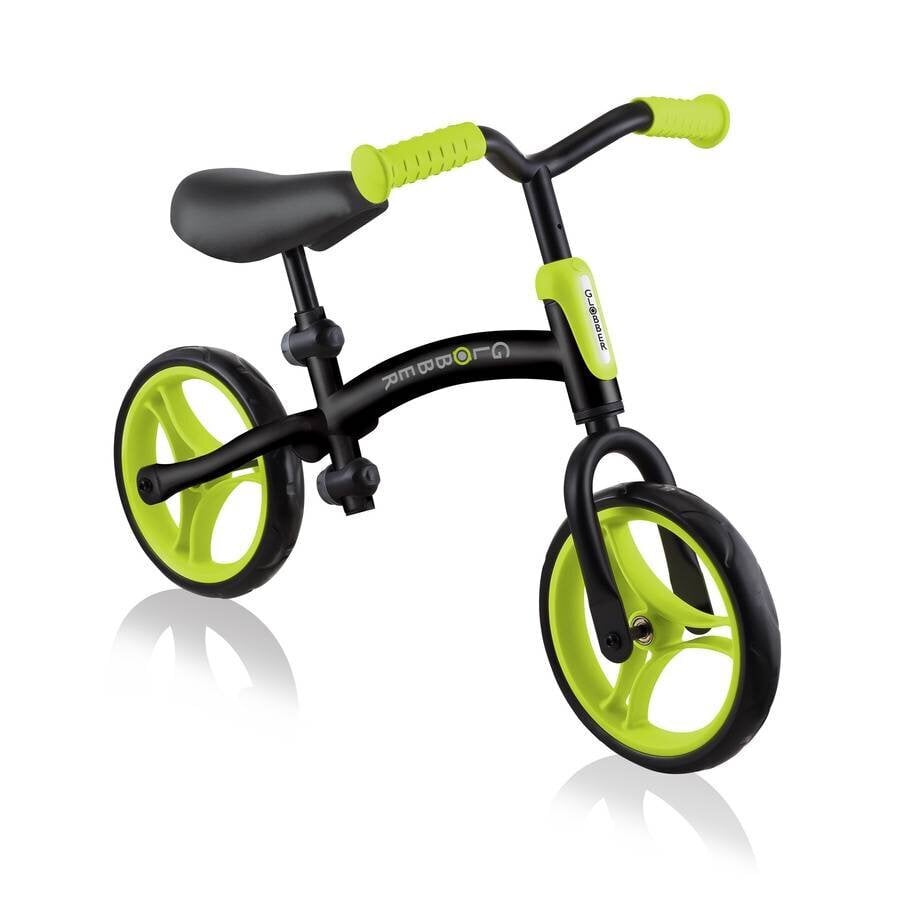 Balansinis dviratukas Globber Go Bike Duo Lime green kaina ir informacija | Balansiniai dviratukai | pigu.lt