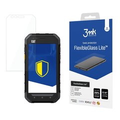 Apsauginis stiklas 3mk FlexibleGlass Lite™ screen protector, skirtas CAT S30 kaina ir informacija | Apsauginės plėvelės telefonams | pigu.lt