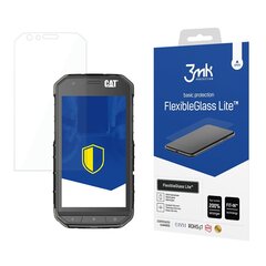Apsauginis stiklas 3mk FlexibleGlass Lite™ screen protector, skirtas CAT S31 kaina ir informacija | Apsauginės plėvelės telefonams | pigu.lt