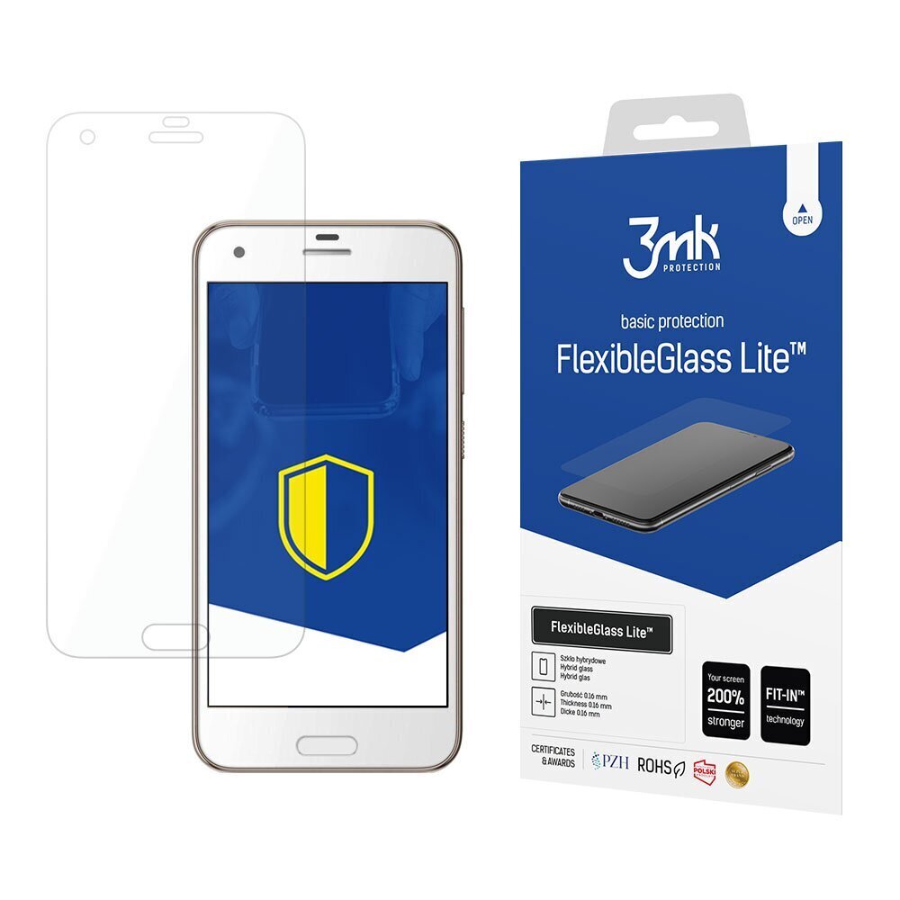 Apsauginis stiklas 3mk FlexibleGlass Lite™ skirtas HTC One A9S цена и информация | Apsauginės plėvelės telefonams | pigu.lt