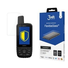 Apsauginis stiklas 3mk Watch Protection™ FlexibleGlass Lite skirtas Garmin GPSMap 66S kaina ir informacija | GPS navigacijos | pigu.lt