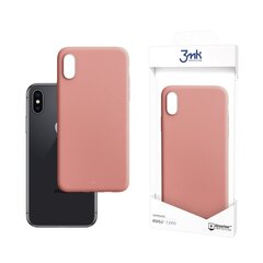 3mk Matt Case, skirtas Apple iPhone X/XS, rožinis kaina ir informacija | Telefono dėklai | pigu.lt