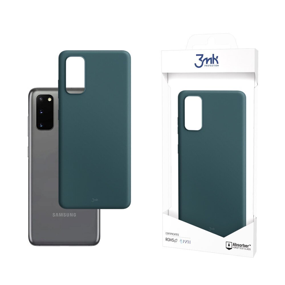 3mk Matt Case, skirtas Samsung Galaxy S20 5G, mėlyna kaina ir informacija | Telefono dėklai | pigu.lt