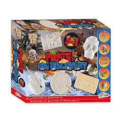 Kasinėjimo rinkinys Grafix Pirate Dig Discovery 5in1 цена и информация | Настольные игры, головоломки | pigu.lt