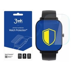 Amazfit T-Rex 2 - 3mk Watch Protection™ v. FlexibleGlass Lite пленка для экрана цена и информация | Аксессуары для смарт-часов и браслетов | pigu.lt