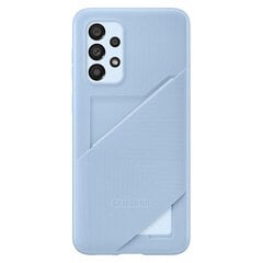 "Samsung Galaxy A33 5G" kortelės lizdo dangtelis arktinės mėlynos spalvos EF-OA336TLEGWW kaina ir informacija | Telefono dėklai | pigu.lt