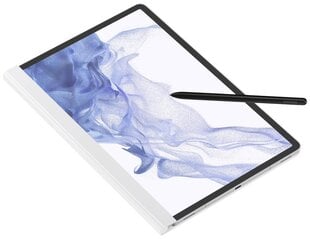 Samsung Note View atverčiamas dėklas, skirtas Samsung Galaxy Tab S7+/S8+, Baltas kaina ir informacija | Planšečių, el. skaityklių dėklai | pigu.lt