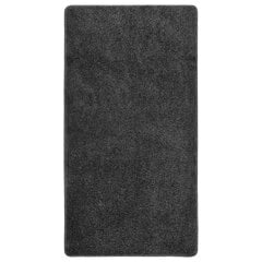 Shaggy tipo kilimėlis, tamsiai pilkas, 80x150cm, neslystantis kaina ir informacija | Kilimai | pigu.lt