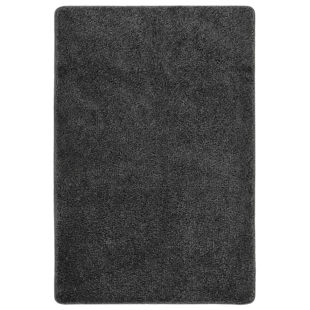 Shaggy tipo kilimėlis, tamsiai pilkas, 140x200cm, neslystantis kaina ir informacija | Kilimai | pigu.lt